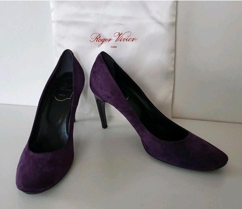 Roger vivier decolte viola - roger,