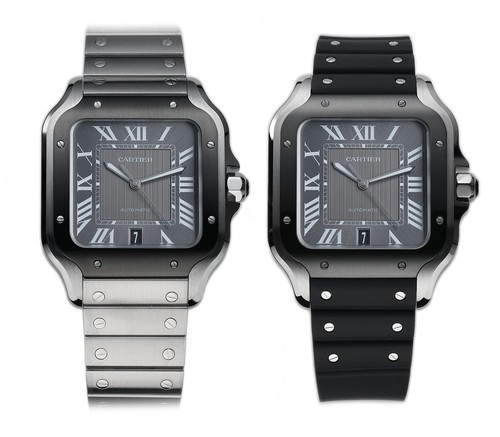 Cartier santos 40mm large adlc - cartier,