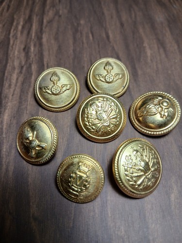 Lotto bottoni militari - lotto,