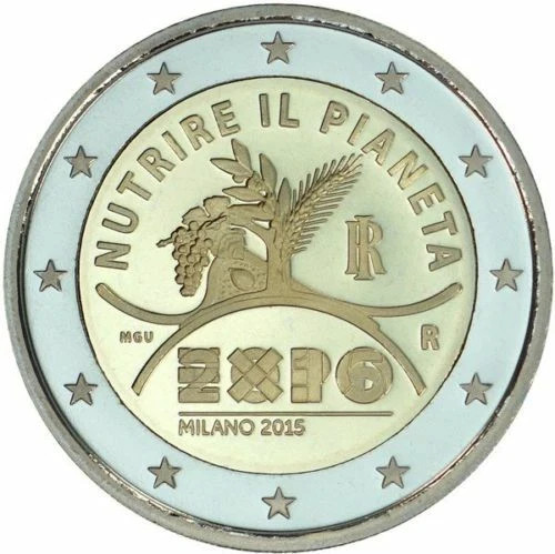 Italia moneda euros 2015 - italia, 2