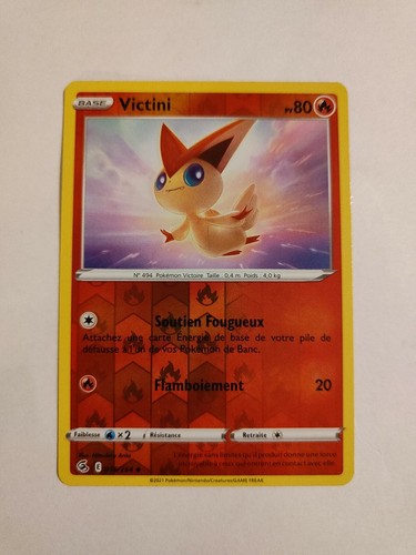Carte pokemon victini - carte,