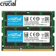 Crucial RAM 8GB 2X4GB 2RX8