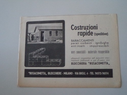 Advertising pubblicità 1943 - advertising,