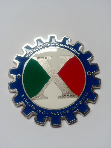 Vespa placca badge - , plakette