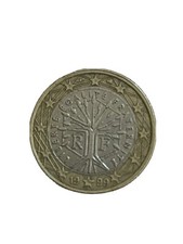 moneta 1 euro rara francese