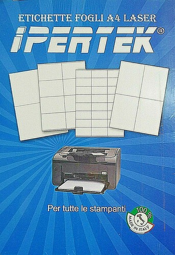 100 fogli carta - , etichette