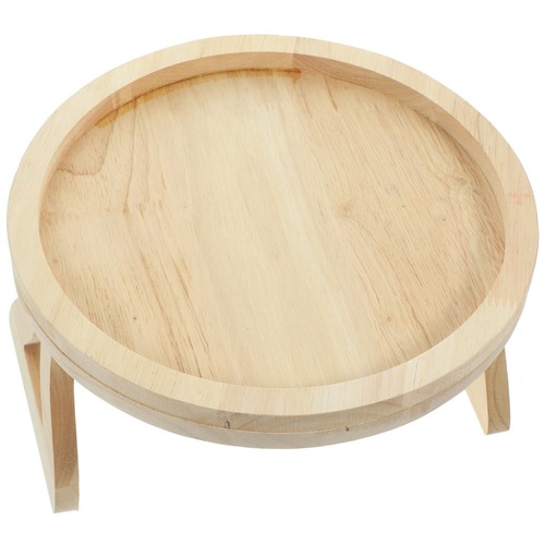 Vassoio divano legno giallo - vassoio,