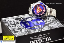 RARISSIMO Orologio Uomo Invicta DC Comics Superman Ltd Ed AUTOMATICO con Scatola DC