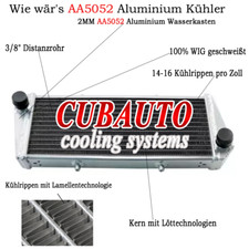 Radiatore in alluminio 2 file per Ultralight Rotax 912i 912 914 UL 4-STROKE DE