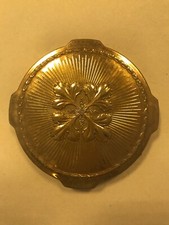 17  PORTACIPRIA VINTAGE IN METALLO DORATO