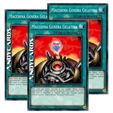 3x MACCHINA GENERA GELATINA (SPEED DUEL) • Comune • SBC1 ITH11 • 1Ed • Yugioh!