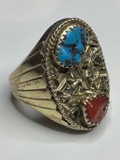 Anello navajo vintage - vintage, nativi