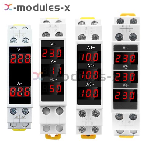 Voltmetro 500v 100a - 80-500v,
