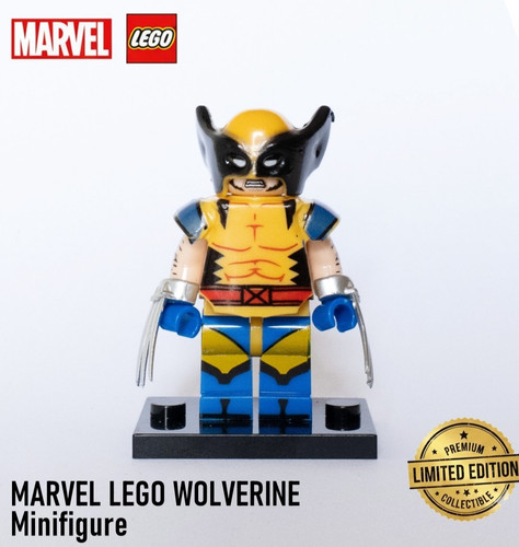 Lego marvel men wolverine - lego,