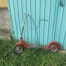  GIOCATTOLO  DI  FERRO, MONOPATTINO VINTAGE,  ANNI 70.