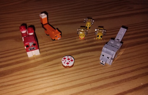 Lego minecraft animaux renard - lego,