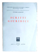 ANGELONI " Scritti Giuridici " 1°Ediz. Diritto Procedura Civile Commerciale