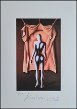 Mark Kostabi senza Titolo 70 X