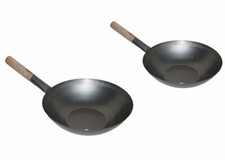 Wok Set Padella 30+38 cm Ø