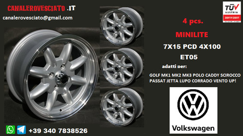 Cerchi minilite 4x100 - cerchi,