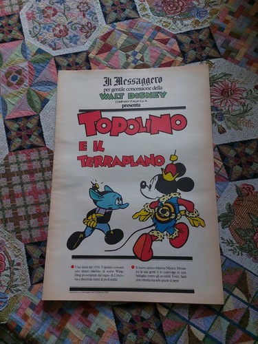 Disney allegato messaggero - disney, il