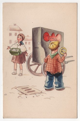 Bambini suonatori ambulanti