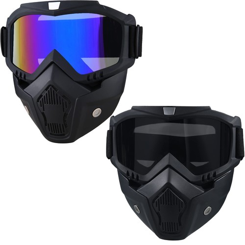 Casco moto occhiali - casco,