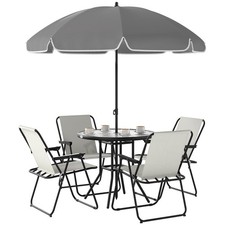 Set da Giardino 6 Pezzi con 4