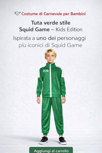 Costume carnevale tuta - carnevale,