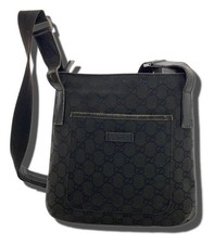 Borsa a tracolla Gucci grigia