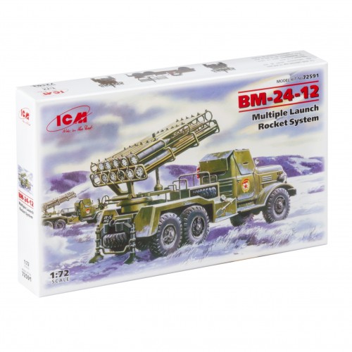 Icm lanciarazzi russo - icm, bm-24-12