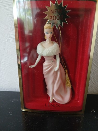 Lenox 2003 barbie ornamento - lenox,