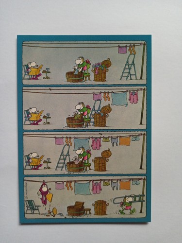Carte postale mordillo humour - postale,