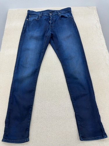 Jeans uomo star raw - jeans, blu