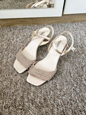 Sandali tacco basso Nero