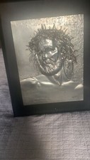 Chiarolanza Bassorilievo in argento 925 - Gesù Cristo