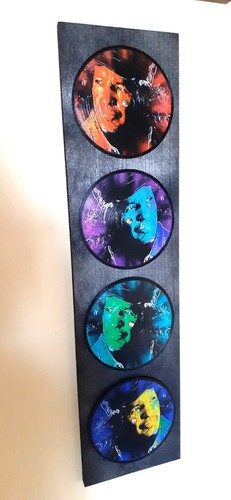 Quadro vinili omaggio a - vinili,