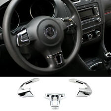 3x Cover adesivi sticker coprivolante corona volante per VW Polo 09-17 CD14