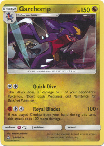 Garchomp 156 m ultra - garchomp, s&m