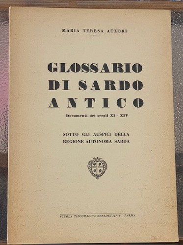 Glossario sardo antico - sardo,