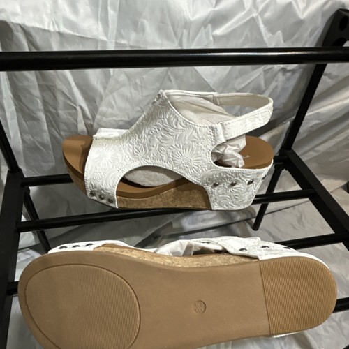 Sandali donna bianchi - , floreali