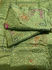 Copriletto e federe vintage