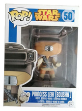 Funko Pop Star Wars Princess Leia ( Boushh ) Nuovo Principessa #50 Originale