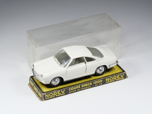Norev coupé simca 1000 - norev,