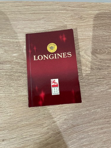 Guarantee booklet longines - guarantee,