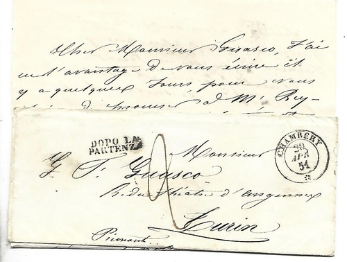 1851 prefilatelica con testo - prefilatelica,