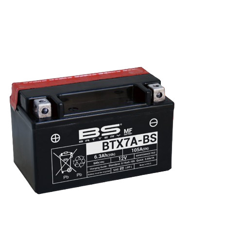 Batteria moto btx7a - batteria,