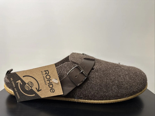 Ciabatta uomo feltro rohde - ciabatta,
