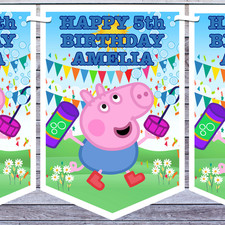Peppa pig george party - pig,