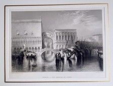 VENEZIA. Lotto di 3 stampe originali da dipinti di William TURNER.